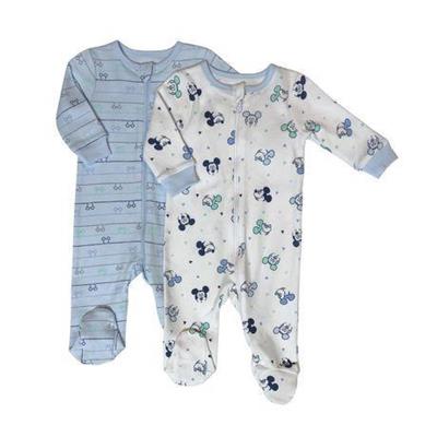 Disney Baby Boys Organic Cotton Mickey Sleeper 2-Pack | Walmart Canada