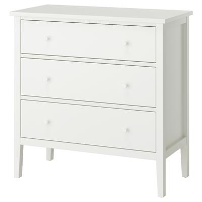 GULLABERG 3-drawer chest, white/anchor/unlock-function, 99x48x100 cm (39x187/8x393/8) - IKEA CA