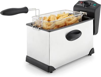 Morphy Richards Deep Fat Fryer, 3.5L, Variable Temperature Control, 1.2Kg Food Capacity, Viewing Window, Removable Tank, Detachable Handle, Fried Chic