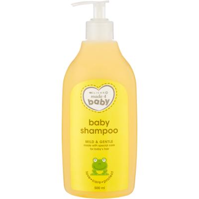 Made 4 Baby Baby Shampoo 500ml - Clicks