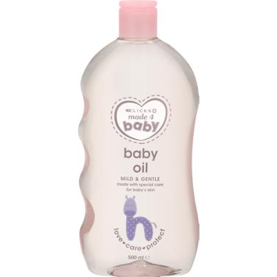Made 4 Baby Baby Oil 500ml - Clicks