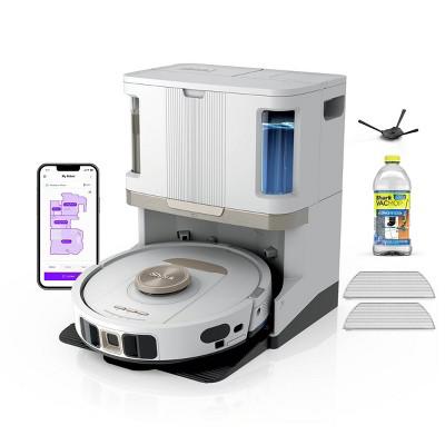 Shark Stratos 2-in-1 Robot Vacuum & Mop RV2710ZE 9 Cleaning Path White : Target