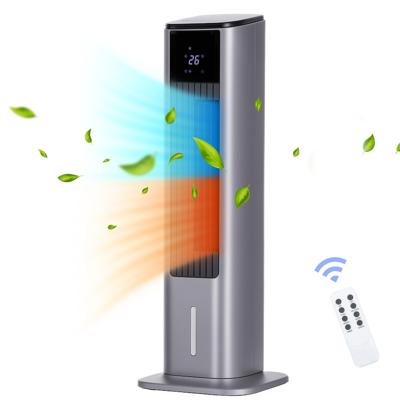 Buy ADVWIN 2 in 1 Cooler & Heater, 3.5L Air Conditioner Fan with 2 Ice Box, 3 Wind Speeds, 65W Fan, 2200W Heater with Tip-Over and Overheat Protection