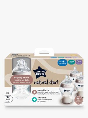 Baby Bottle, Pack of 3