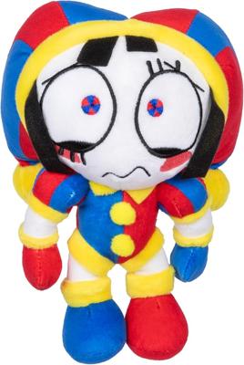 Amazon.com: The Amazing Digital Circus Deluxe Pomni Plush Figure, 8/20.3 CM Figure Made with Premium Materials, Collect Caine, Pomni, Kinger, Jax and