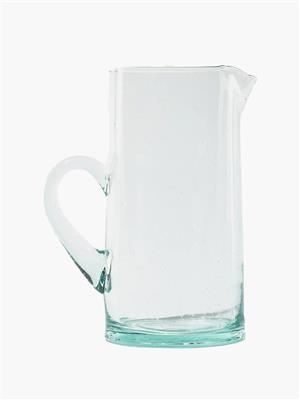 Beldi Moroccan Glass Pitcher - Clear – Hands