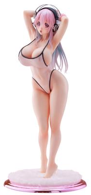 Super Sonico 1/7 Scale Figure Super Sonico White Swimwear Style — Ninoma