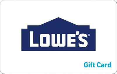 Lowes $25 Gift Card LOWES $25 - Best Buy