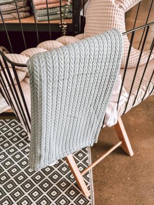 Braided Look Blanket | Koosh-uhn
