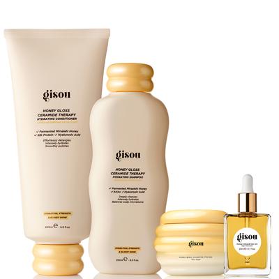 Gisou Honey Gloss Ceramide Routine | Cult Beauty