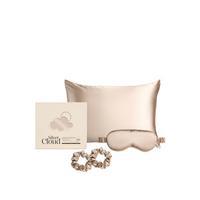 Silver Cloud Caramel Satin Giftset Infused with Silver Ions | Very