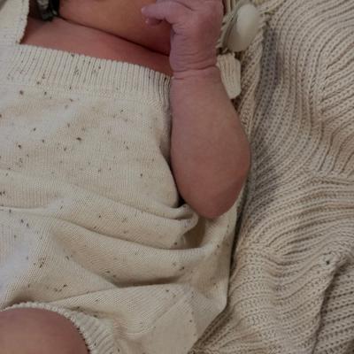 Unisex Cotton Baby Romper - Hunter + Rose