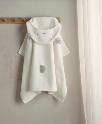 Hooded Baby Towel - Lamb | Bathing Accessories – Mamas & Papas UK