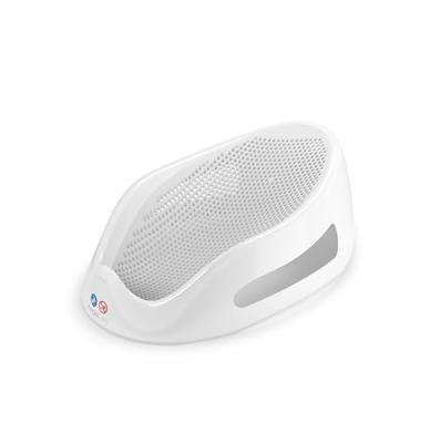Angelcare Soft Touch Baby Bath Support -Grey- Water Level Indicator, Non-Slip, Comfortable & Safe for Newborns & Infants up to 6 Months
