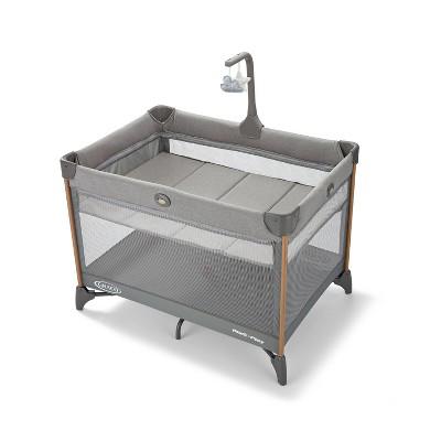 Graco On the Go Zip DLX Travel Playard - Parker Gray : Target