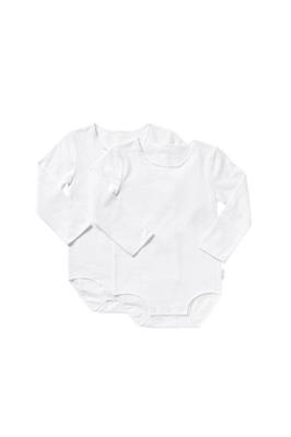 Bonds Wonderbodies Long Sleeve Bodysuit 2 Pk - White | Bonds Baby Sleeping Bags Sale Outlet Australia – Outlet Shop For Kids