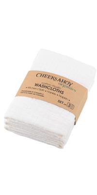 Buy Cheeks Ahoy Organic Muslin Washcloth Cream at Well.ca | Free Shipping $35  in Canada