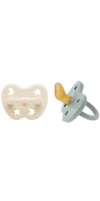 Buy Hevea Natural Rubber Pacifier with Orthodontic Teat Pack Grey & Milky White at Well.ca | Free Shipping $35+ in Canada
