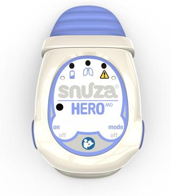 Snuza Hero Baby Movement Monitor With Ultra Sensitive Sensors and Audible Alerts. Medically Certified for Your Peace of Mind. Easy to Set-Up and Use.