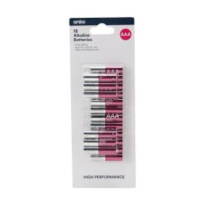High Performance Alkaline Batteries - AAA, Pack of 18 - Kmart