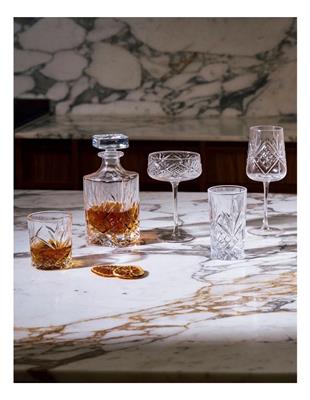Hottie Jonnie Wine Glass Set 4 Piece in Traditional Clear | MYER