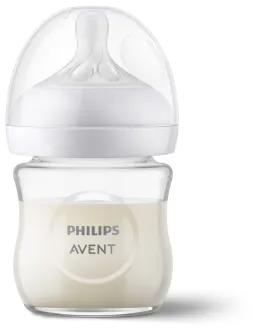 Philips Avent Natural Response Glass Bottle (Flow 2) - 120ml | Babies R Us Online