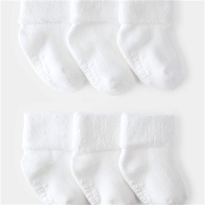 Baby 6-Pack Foldover Booties | Carter’s Oshkosh Canada