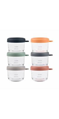 BEABA Glass Baby Food Jars 5oz