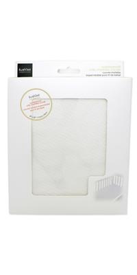 Crib Sheet Mattress Protector White