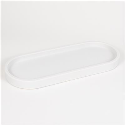 Stoneware Tray | White – Simone & Ivy