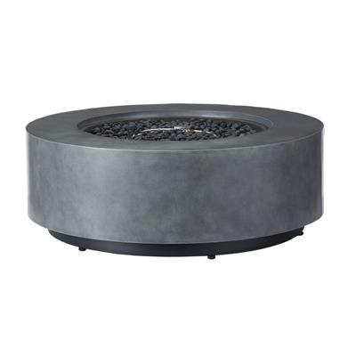 CANVAS Round Convertible 55,000 BTUs Erikson Gas Fire Table, 29-in