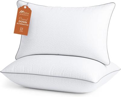 Amazon.com: Sasttie Pillows Queen Size Set of 2, Bed Pillows for Side, Back, and Stomach Sleepers - Oeko-Tex Certified Down Alternative Plump Filling