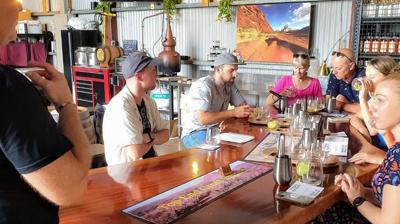Five-Hour Local Brewery & Distillery Tour with Rooftop Bar Visit & Return Transfers