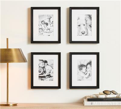 Beveled Wood Gallery Frames | Pottery Barn