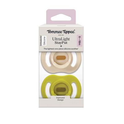 Buy Tommee Tippee Ultralight Soother Day 6-18 Months 2 Pack online at Chemist Warehouse