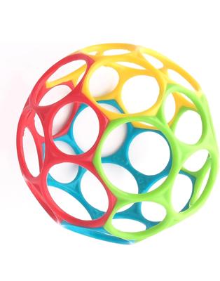Amazon.com : Bright Starts Oball Easy Grasp Classic Ball BPA-Free Infant Toy in Red, Yellow, Green, Blue, Age Newborn and up, 4 Inches : Toys & Games
