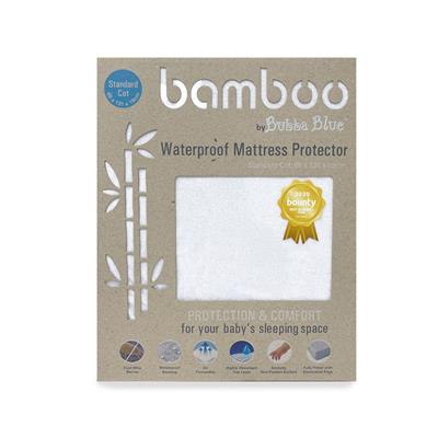 Bubba Blue Bamboo Standard Cot Mattress Protector Standard | Baby Bunting AU