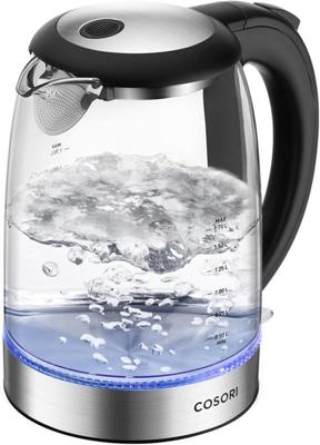 Amazon.com: Cosori Electric Kettle, No Plastic Contact With Water, Wide Mouth For Easy Cleaning, Auto Shut Off, 1.7L Tea Kettle & Hot Water Boiler, Wa