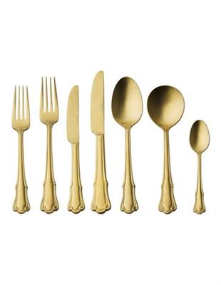 Casa Domani Castello Cutlery Set 56 Pieces Gift Boxed in Champagne | MYER