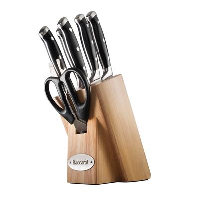 Baccarat Artisan Licht 7 Piece Knife Block - House