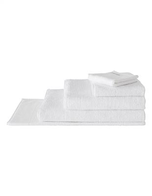 Sheridan Living Textures Bath Towel In White | David Jones