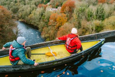 Canoe Along the Highest Aqueduct in the World for Two - Virgin Experience Days