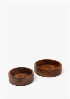 Acacia Wood Dipping Bowls 2 Pack | Woolworths.co.za