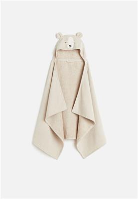 Hooded bath towel - light beige - 1146308012 H&M Decor | Superbalist.com