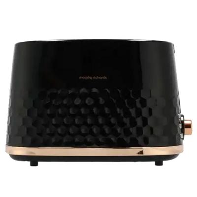 Checkers Sixty60 | Morphy Richards Black with Rose Gold Hive 2 Slice Toaster 850W