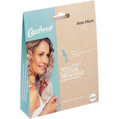 Carriwell Washable Cotton Breast Pads - Clicks