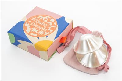 99.9% Pure Silver Nipple Cups - Matte - Free Delivery – Daisy Dimple