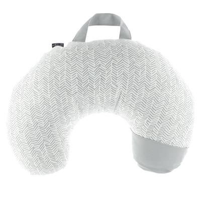 Nursing Pillow - Grey Zig Zag