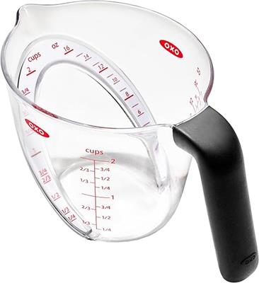 Amazon.com: OXO Good Grips 2-Cup Angled Measuring Cup: Home & Kitchen