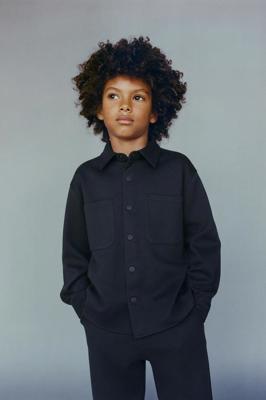 COMFORT OVERSHIRT - Blue | ZARA Canada